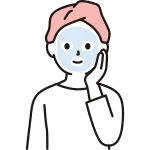 Face Pack Person SVG Icon